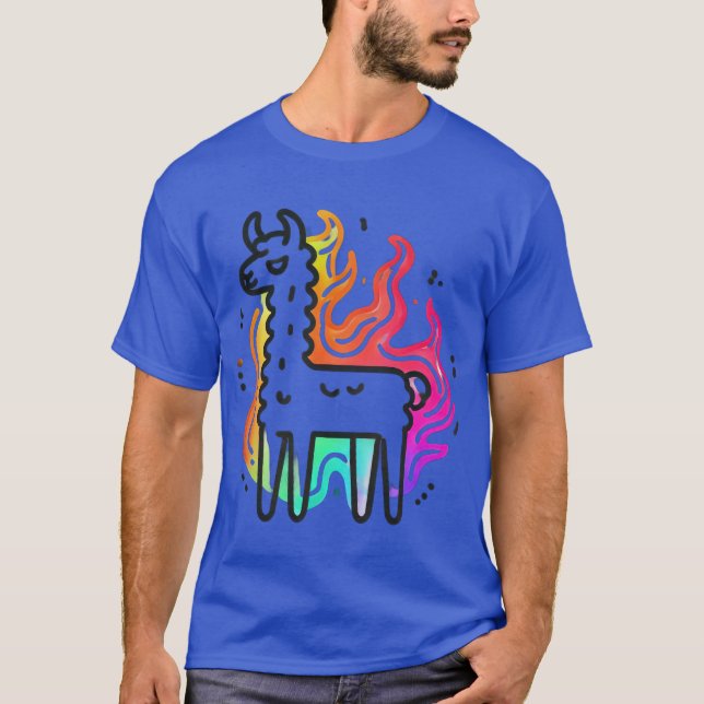 Camiseta Llama llama bajo (Anverso)