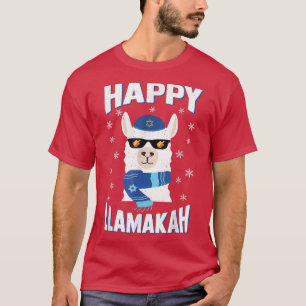 Camiseta Llama Lover Hanukkah Fiesta religiosa Graciosa Cha
