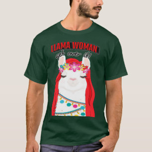 Camiseta Llama mujer