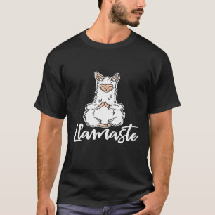 Camiseta Llama Namaste Llamaste Yoga Chakra Meditación Yogi