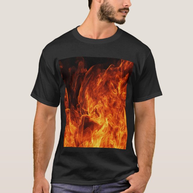 Camiseta Llama naranja (Anverso)