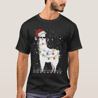 Camiseta Llama navidad - Alpaca Christmas Tree Classic T-