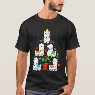 Camiseta Llama Navidad Tree Ornament Decor Gi