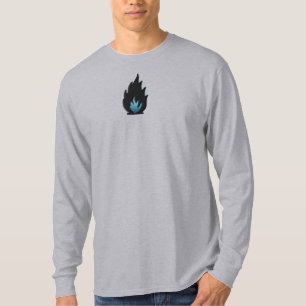 Camiseta Llama negra y azul