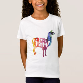 Camiseta Llama. Ningún Probllama. Ninguna Prob-llama.