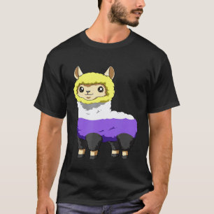 Camiseta Llama no binario y genderqueer