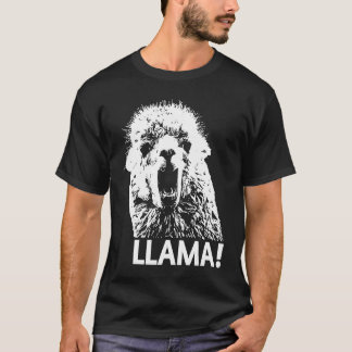 Camiseta Llama no dramática alpaca