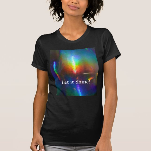 Camiseta Llama olográfica (Anverso)