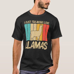 Camiseta Llama para hombres mujer animal de granja Llama 5