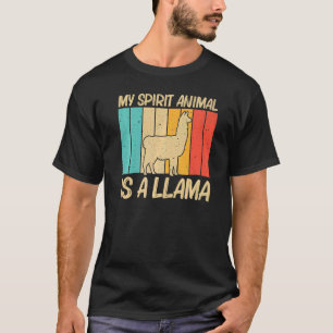 Camiseta Llama para hombres mujer animal de granja Llama 7