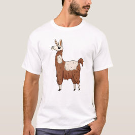 Camiseta Llama Personalizado dramática - Animal divertido m