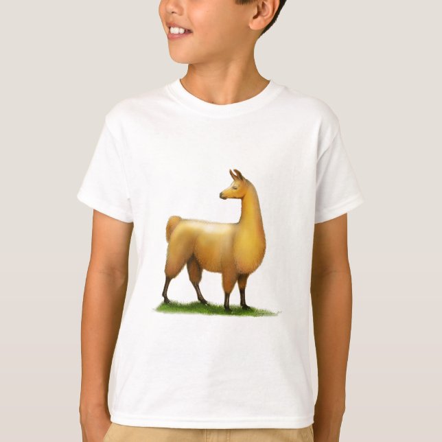 Camiseta Llama peruana (Anverso)