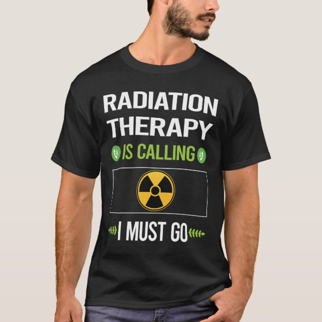 Camiseta Llama Radioterapia Terapia Radiológica (Anverso)