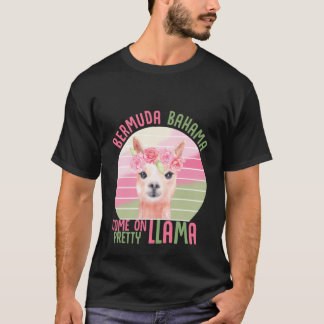 Camiseta Llama Retro Lindo
