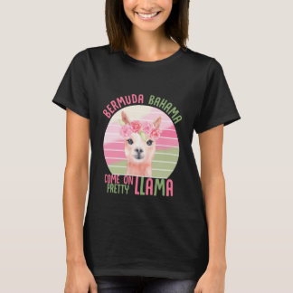 Camiseta Llama Retro Lindo