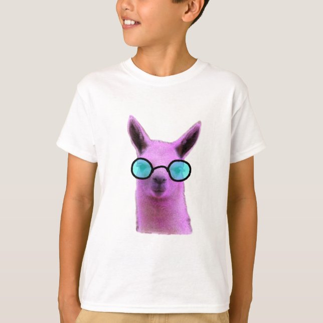 Camiseta Llama rosa Guay! (Anverso)