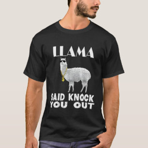Camiseta Llama Said Te Golpea Para Los Agricultores
