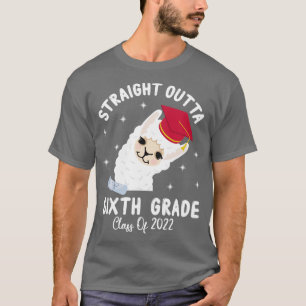 Camiseta Llama Senior Straight Sale De Sexto Grado De 2