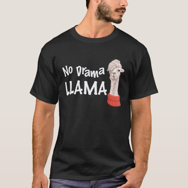 Camiseta Llama sin drama (Anverso)