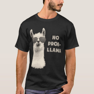 Camiseta Llama sin problema