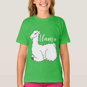 Camiseta Llama sonriente