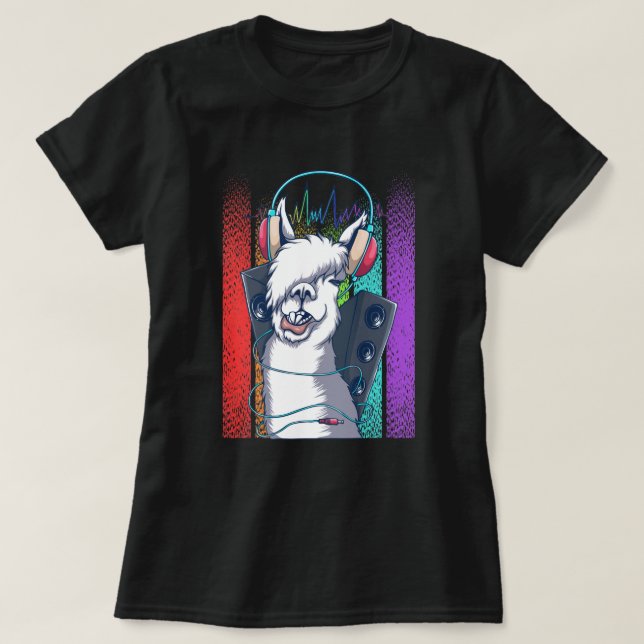 Camiseta Llama T-Shirt (Diseño del anverso)