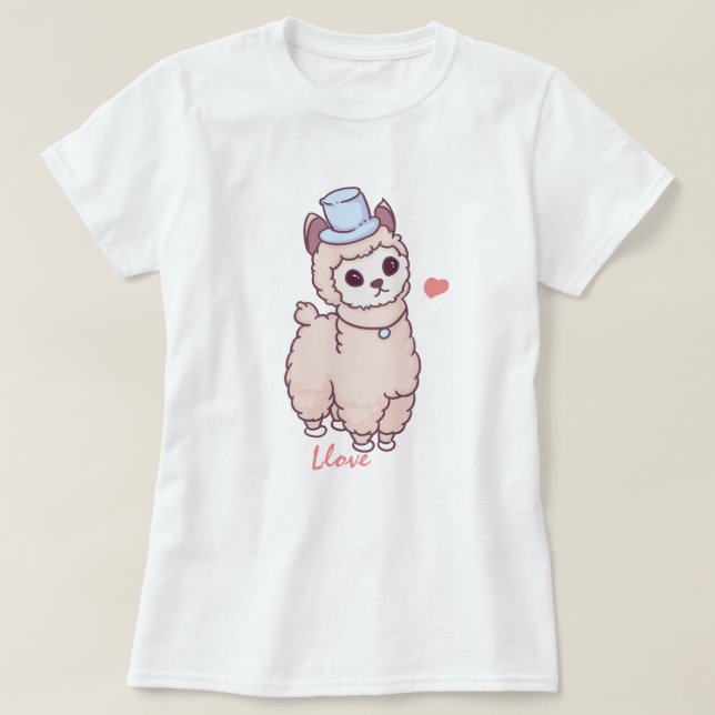 Camiseta Llama T-Shirt (Diseño del anverso)
