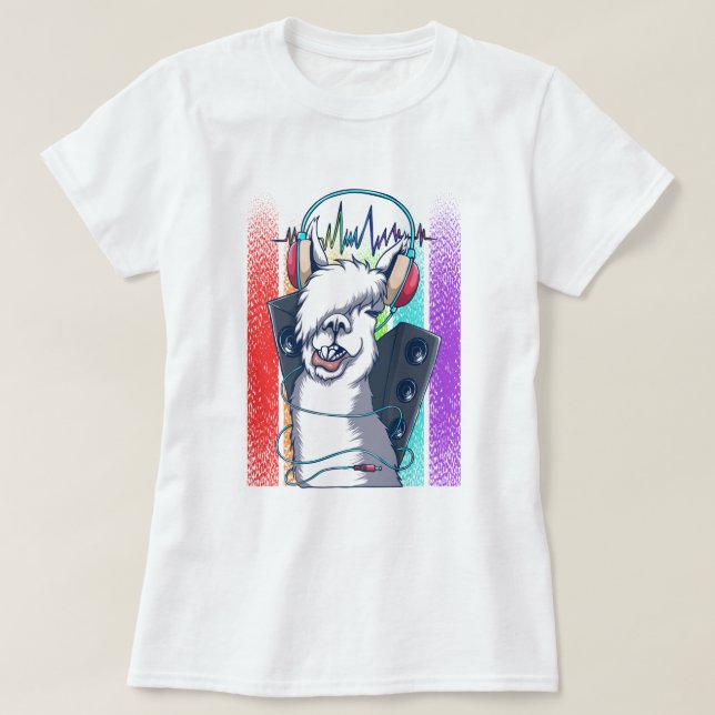 Camiseta Llama T-Shirt (Diseño del anverso)