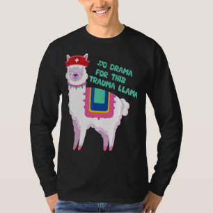 Camiseta Llama traumática para enfermeras