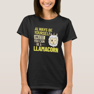 Camiseta Llama Unicornio Llamacorn Gráficos Divertidos