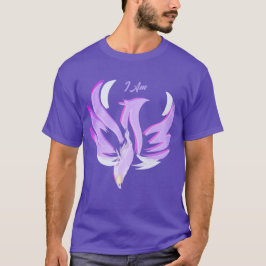 CAMISETA LLAMA VIOLETA SOY - AVE DE FUEGO QUE RESUCITA