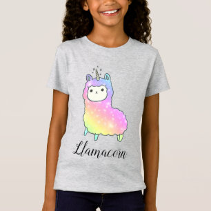 Camiseta Llamacorn Chicas Shirt Kids Youth
