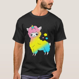 Camiseta Llamacorn Unicornio Llama Mágico Lindo