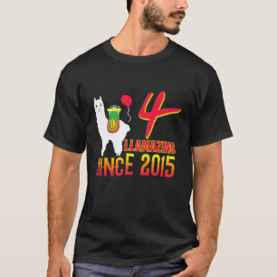 Camiseta Llamada a los niños por cuarto cumpleaños desde 20