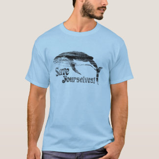Camiseta Llamada de ballena: ¡Sálvate!