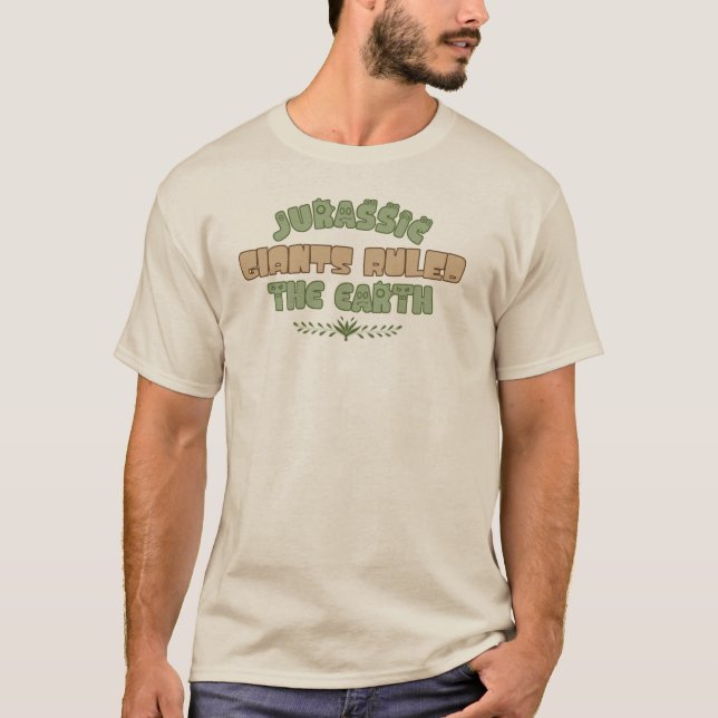 Camiseta Llamada de bestia jurásica (Anverso)