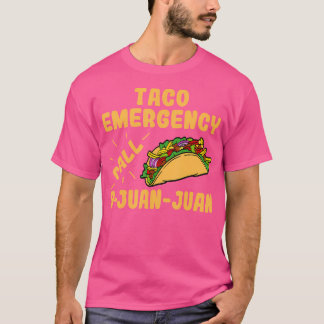 Camiseta Llamada de Emergencia de Taco 9 Juan Juan Taco Div