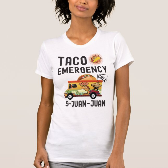 Camiseta Llamada de emergencia del Taco 9 Juan Juan Cinco (Anverso)