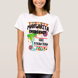Camiseta Llamada de emergencia Margarita 9 Juan