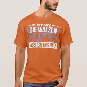 Camiseta llamada de los rollidores de kayak con canoa de ag