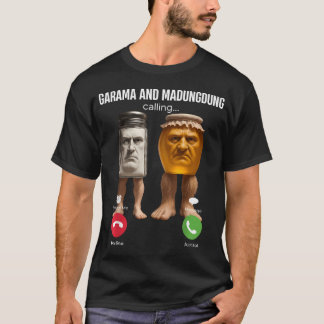 Camiseta Llamada Divertida de Animal con Cerebro Podrido Ga