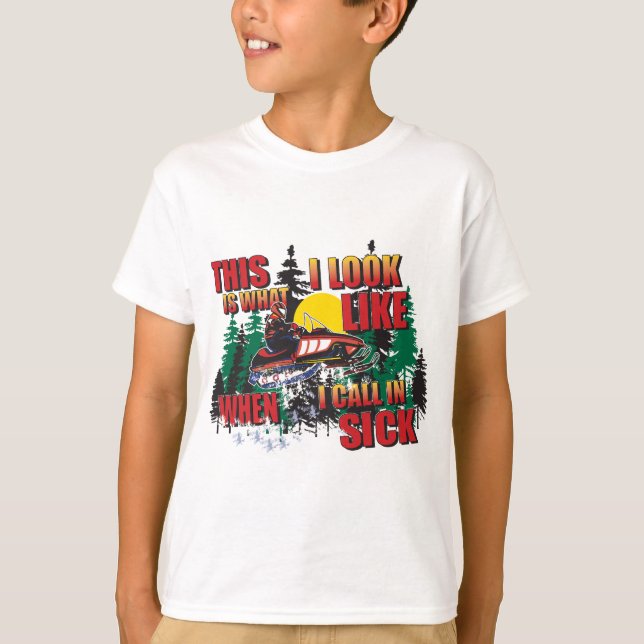 CAMISETA LLAMADA ENFERMA (Anverso)