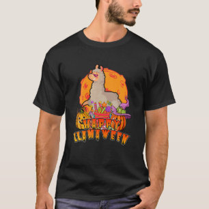 Camiseta Llamada feliz - Graciosa Llama Halloween