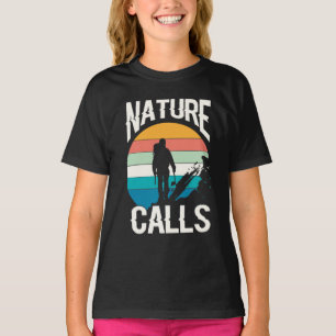 Camiseta Llamadas a la naturaleza - Adoptar el gran exterio