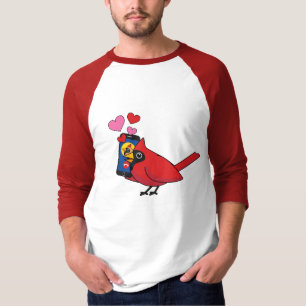 Camiseta Llamadas Cardinal Bird Love Mating