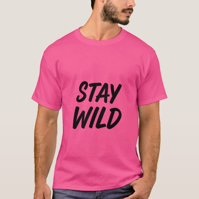 Camiseta Llamadas de aventuras - Manténgase alerta (Anverso)