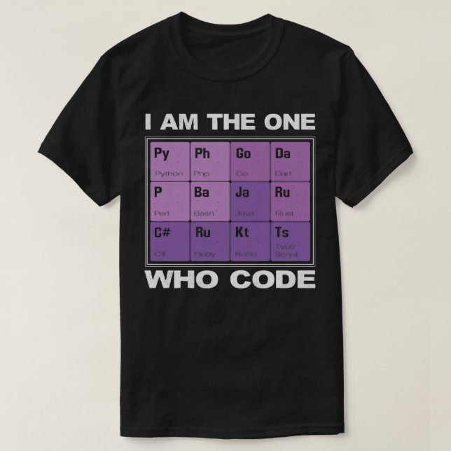 Camiseta Llamadas de código (Diseño del anverso)