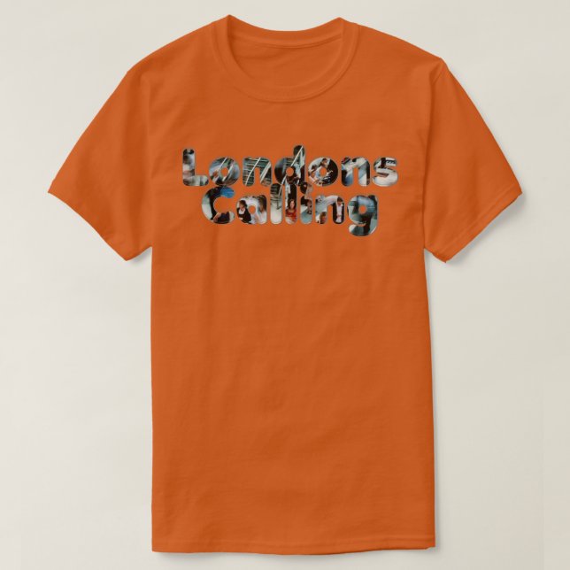 Camiseta Llamadas de Londons (Diseño del anverso)