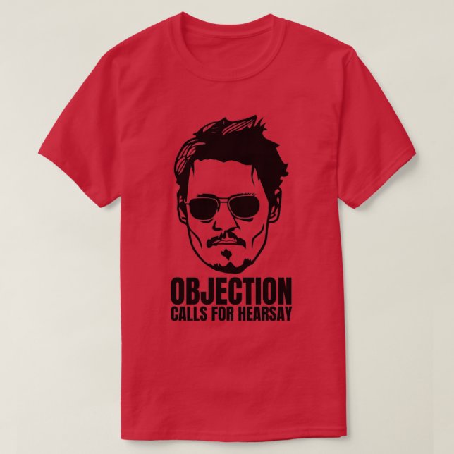 Camiseta Llamadas De Objeción A La Audiencia (Diseño del anverso)
