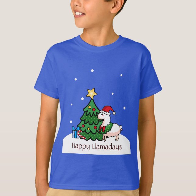 Camiseta Llamadas felices (Anverso)